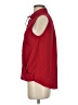 Dex 100% Polyester Red Sleeveless Blouse Size S - photo 5