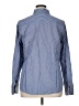 Old Navy Stripes Blue Long Sleeve Button-Down Shirt Size XL - photo 2