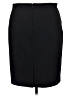 Ann Taylor Solid Black Formal Skirt Size 16 Petite - photo 2