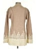 Tabitha 100% Wool Tan Wool Cardigan Size S - photo 2