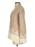 Tabitha 100% Wool Tan Wool Cardigan Size S - photo 5