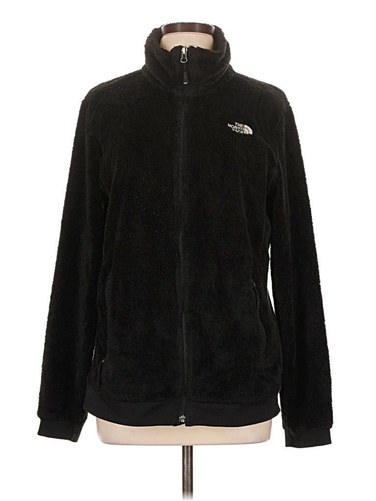 Pre-owned The North Face Fleece Jacket In Black