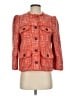 Ann Taylor Tweed Orange Jacket Size 4 - photo 1