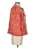Ann Taylor Tweed Orange Jacket Size 4 - photo 4