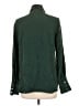 FRAME 100% Silk Green Long Sleeve Silk Top Size L - photo 2
