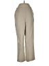 Alfred Dunner 100% Polyester Solid Tan Dress Pants Size 12 Petite - photo 1