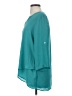Fever 100% Polyester Teal 3/4 Sleeve Blouse Size XS - photo 5