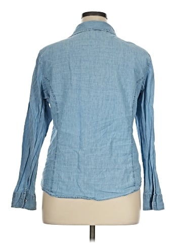 Riders by Lee Long Sleeve Button-Down Shirt (view 2)