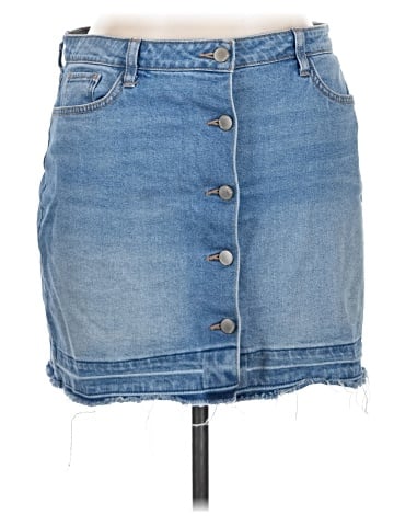 JCPenney Denim Skirt (view 1)