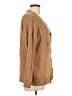 Poof! 100% Polyester Tan Cardigan Size L - photo 4