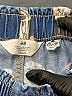H&M 100% Cotton Print Blue Shorts Size 10 - photo 3