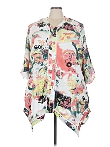 Melissa McCarthy Seven7 Kimono (view 1)