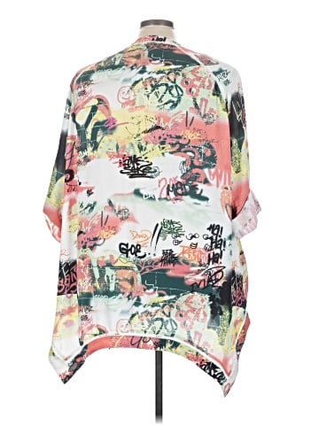 Melissa McCarthy Seven7 Kimono (view 2)