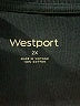 Westport 100% Cotton Blue Short Sleeve Top Size 2X - photo 7