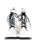 BP. 100% Leather White Ankle Boots Size 9 1/2 - photo 2
