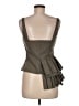 Zara Brown Sleeveless Blouse Size M - photo 2