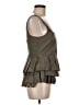 Zara Brown Sleeveless Blouse Size M - photo 4