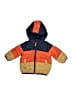 The Children's Place 100% Nylon Color Block Orange Jacket Size 6-9 mo - photo 1