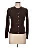 August Silk Brown Cardigan Size M - photo 1