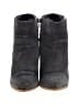Nine West 100% Leather Gray Ankle Boots Size 6 1/2 - photo 2