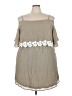 Flying Tomato Tan 3/4 Sleeve Top Size 3X - photo 1