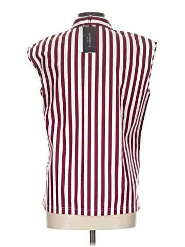 Lafayette 148 New York Sleeveless Button-Down Shirt (view 2)