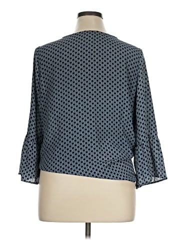 Counterparts 3/4 Sleeve Blouse (view 2)