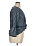 Counterparts Polka Dots Blue 3/4 Sleeve Blouse Size XL - photo 4