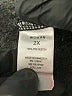 Roz & Ali 100% Polyester Gray Casual Dress Size 2X - photo 8