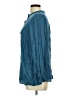 Torrid 100% Rayon Teal Long Sleeve Blouse Size Med Plus (00) - photo 5