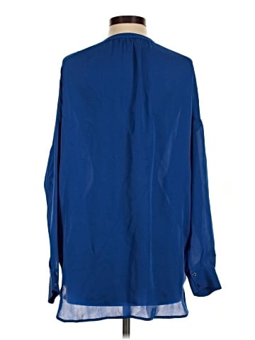 Vince. 3/4 Sleeve Silk Top (view 2)