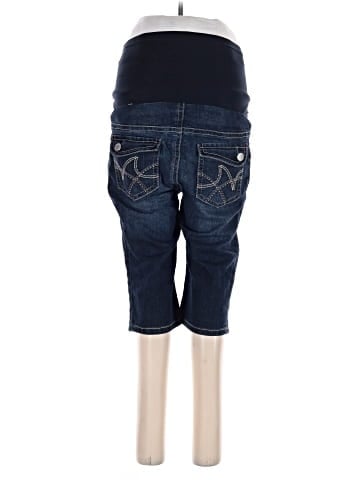 Indigo Blue Denim Shorts (view 2)