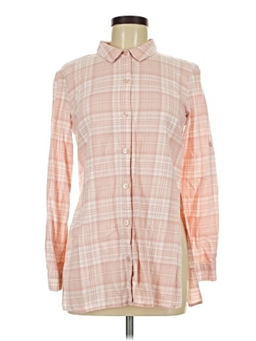 BCBGeneration Long Sleeve Button-Down Shirt (view 1)