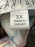 Lavish Blue Short Sleeve Blouse Size 3X - photo 8