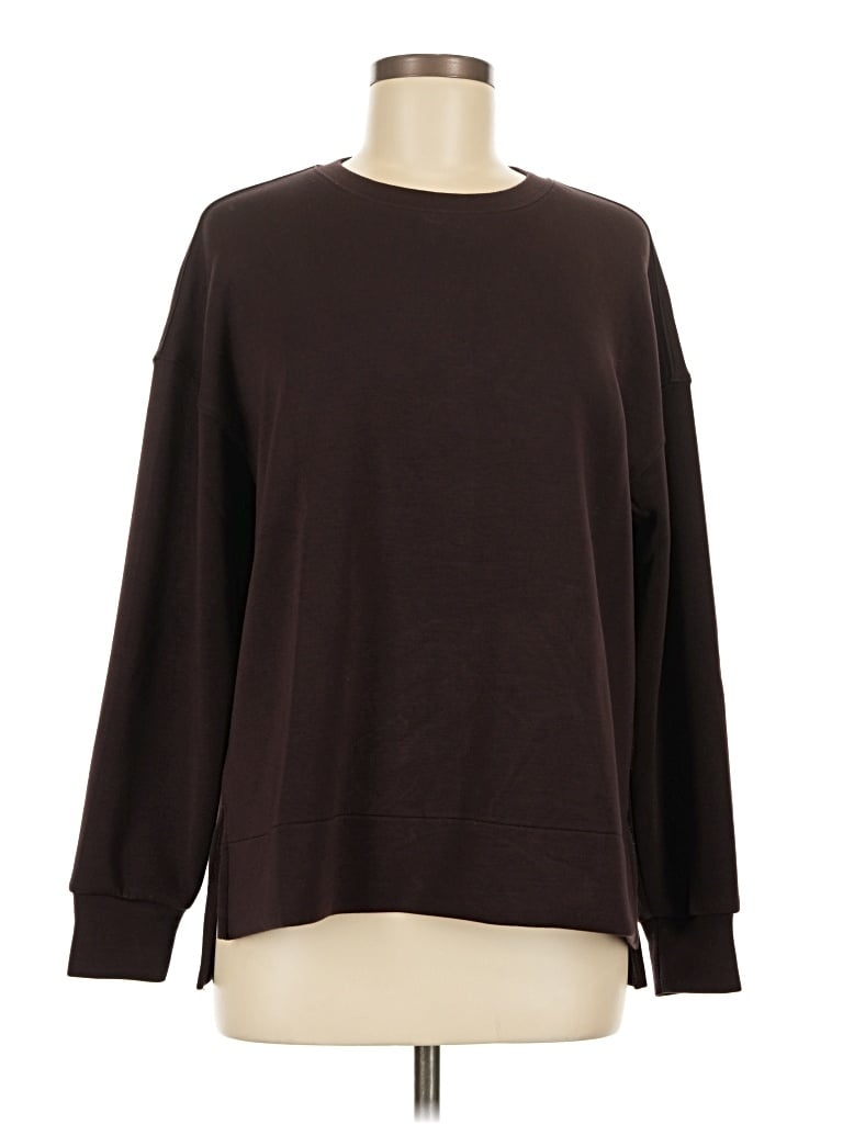 Pre-owned Spanx Sweatshirt In Brown