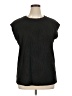 Lillusory Black Short Sleeve Top Size XL - photo 1