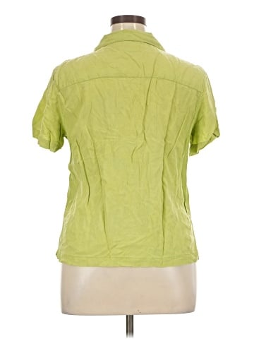 Caribbean Joe Short Sleeve Silk Top (view 2)
