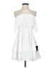 Lulus 100% Polyester White Cocktail Dress Size S - photo 1