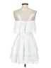 Lulus 100% Polyester White Cocktail Dress Size S - photo 2