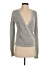 Abercrombie & Fitch Metallic Silver Pullover Sweater Size S - photo 1