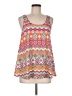 Everly 100% Polyester Orange Sleeveless Blouse Size M - photo 1