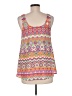 Everly 100% Polyester Orange Sleeveless Blouse Size M - photo 2