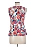 Deletta 100% Cotton White Sleeveless Blouse Size M - photo 2