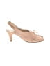 Perry Ellis Tan Heels Size 8 1/2 - photo 1