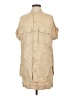 Equipment Tan Sleeveless Button-Down Shirt Size S - photo 1