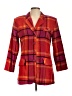 Timing Plaid Red Blazer Size L - photo 1
