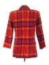 Timing Plaid Red Blazer Size L - photo 2