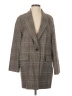 Zara Basic Plaid Gray Coat Size S - photo 1