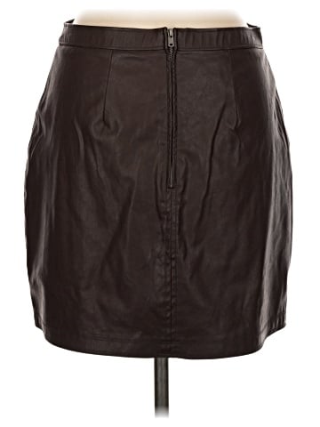 Abercrombie & Fitch Faux Leather Skirt (view 2)