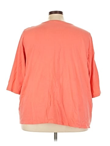 Woman Within 3/4 Sleeve T-Shirt (view 2)